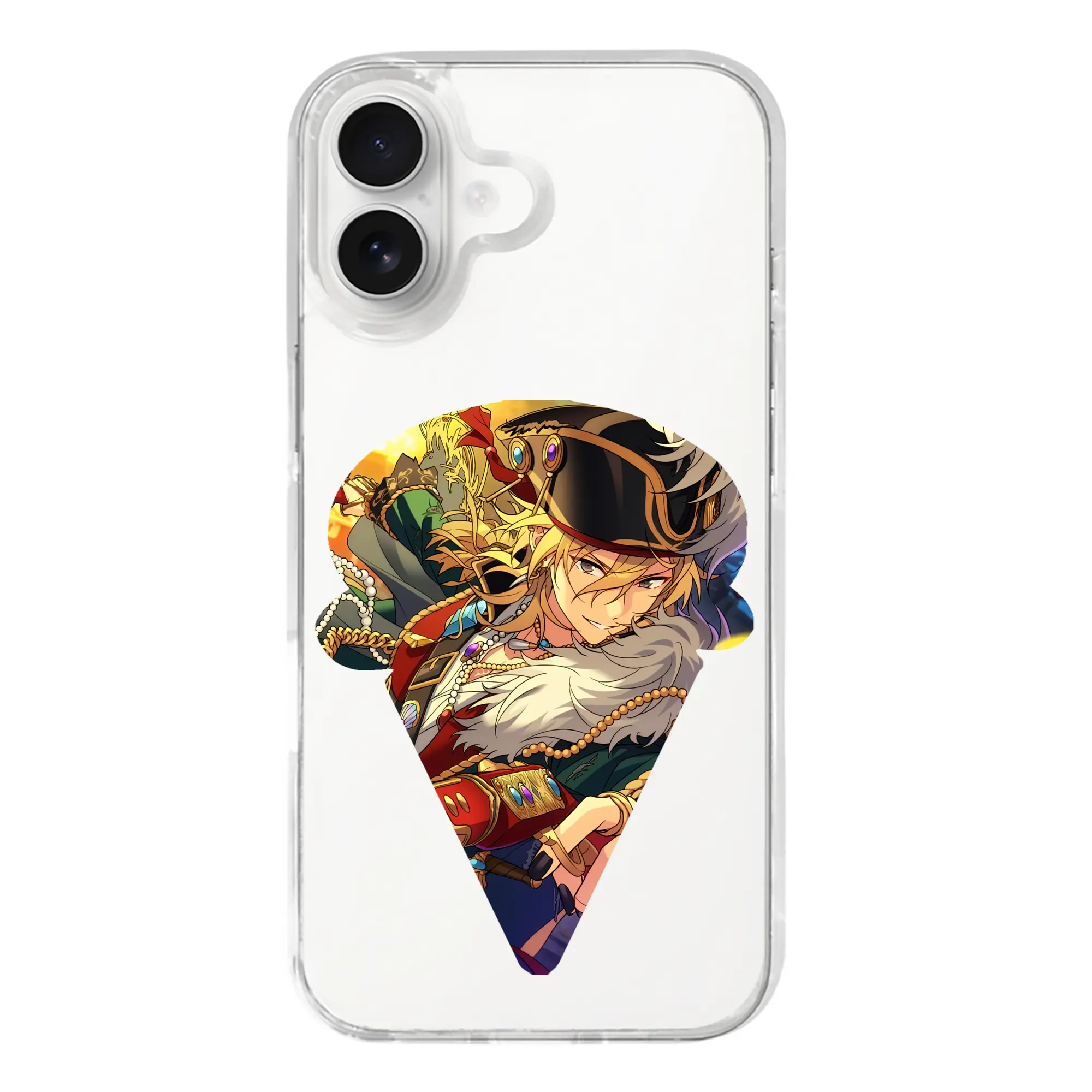 あんさん ぶる グッズ UNDEAD 羽風薫 - iPhone 17シリーズ 透明スマホケース – 薄型・耐衝撃・精密フィット保護カバー